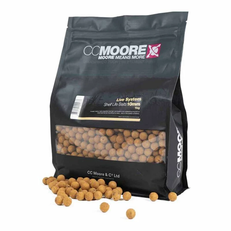 CC Moore - Live System Boilies Shelf Life 5kg - 10mm