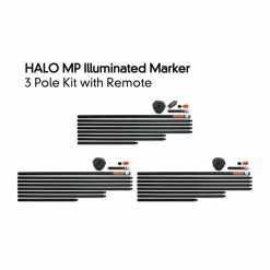 Fox - Halo 3 Pole Kit Inc. Remote And 3 Bags