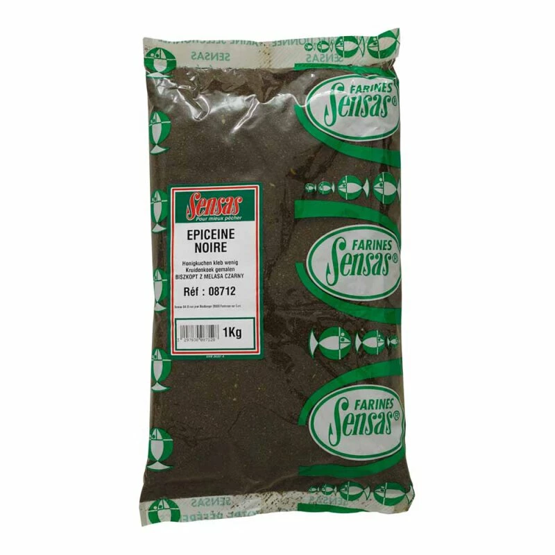 Sensas - Lebkuchen Gemahlen - Schwarz - 1kg